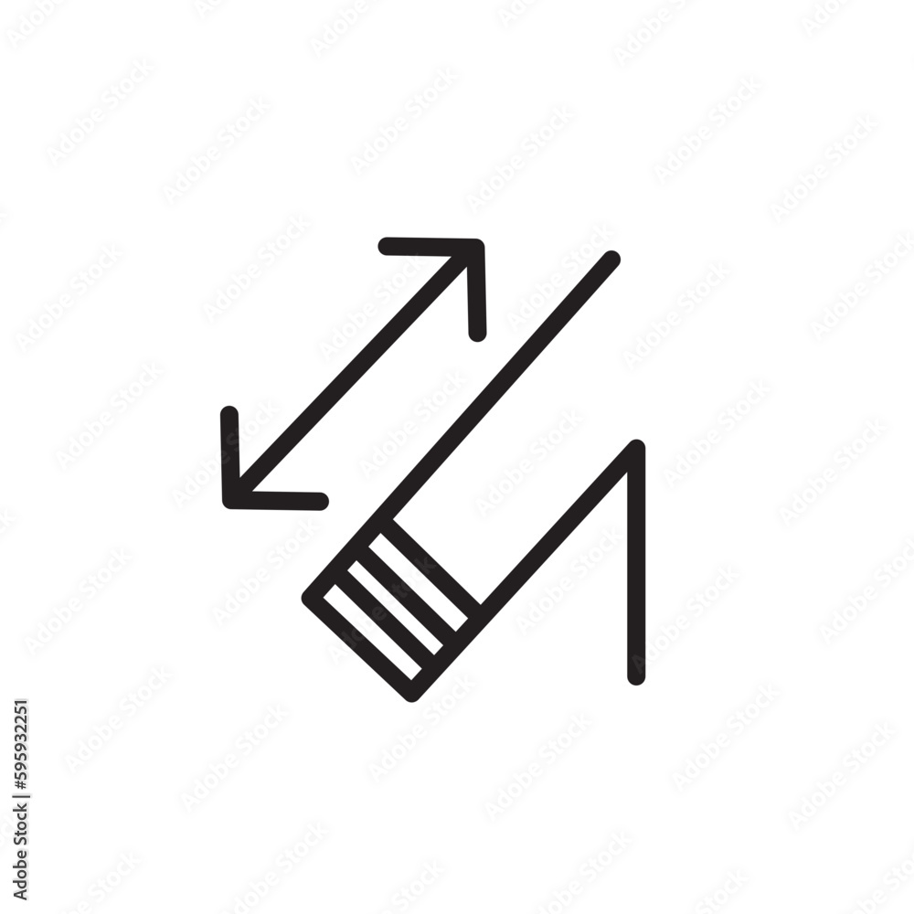 Jacket Length Sleeve Outline Icon Jacket Length Sleeve Outline Icon