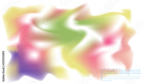 Colorful smoky gradient. Colored blurred background. Template for interior, prints, decorations, creativity and web design. The basis for posters, posters, covers and creative ideas