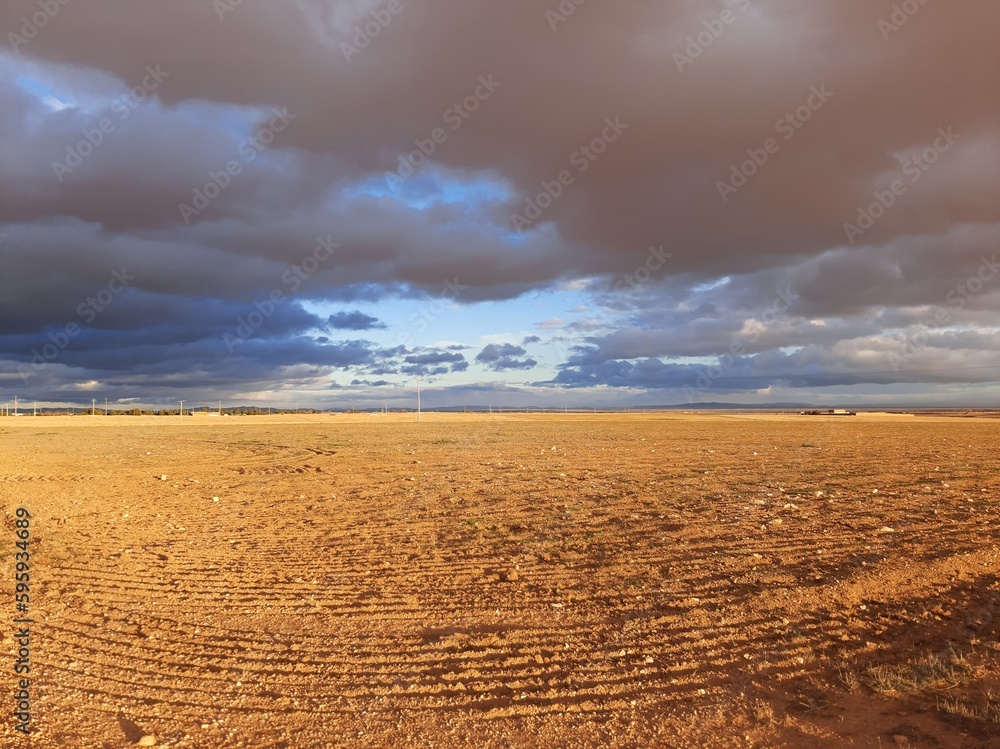 Fototapeta premium Ciel et terre