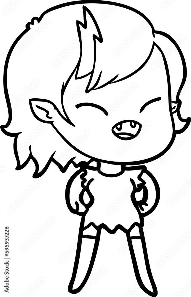 cartoon laughing vampire girl cartoon laughing vampire girl