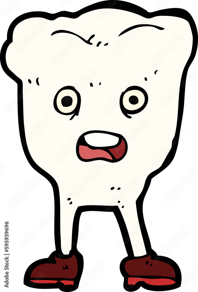 cartoon tooth