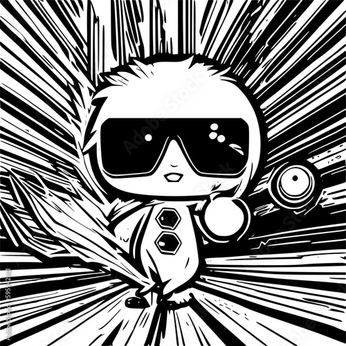 Cute Video Game Character