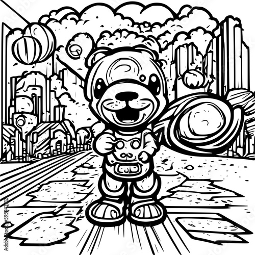 Cute Video Game Character