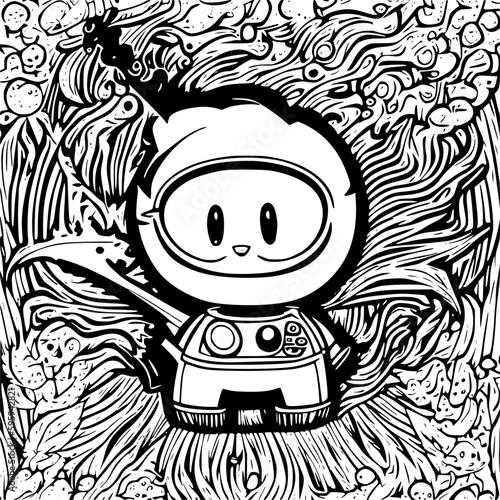 Cute Video Game Character