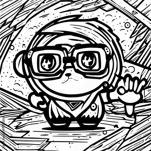 Cute Video Game Character