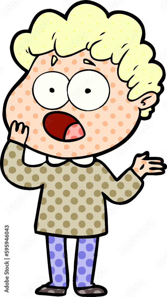 cartoon man gasping in surprise cartoon man gasping in surprise