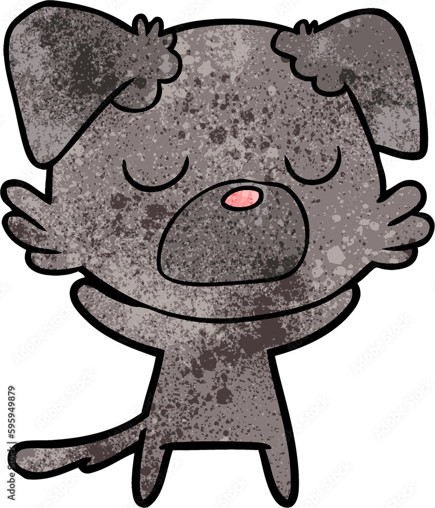 Fototapeta premium cartoon dog