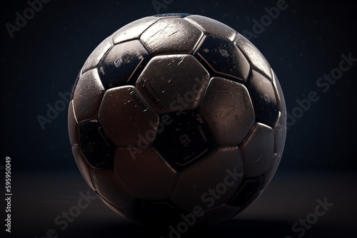 Soccer ball. Generative AI