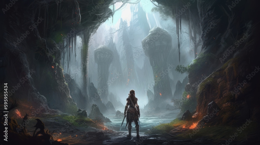 RPG Fantasy Game Art Background RPG Fantasy Game Art Background