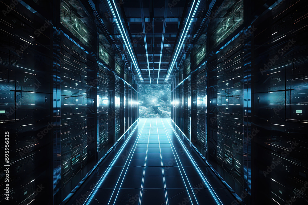 Data server center background, digital hosting Data server center background, digital hosting