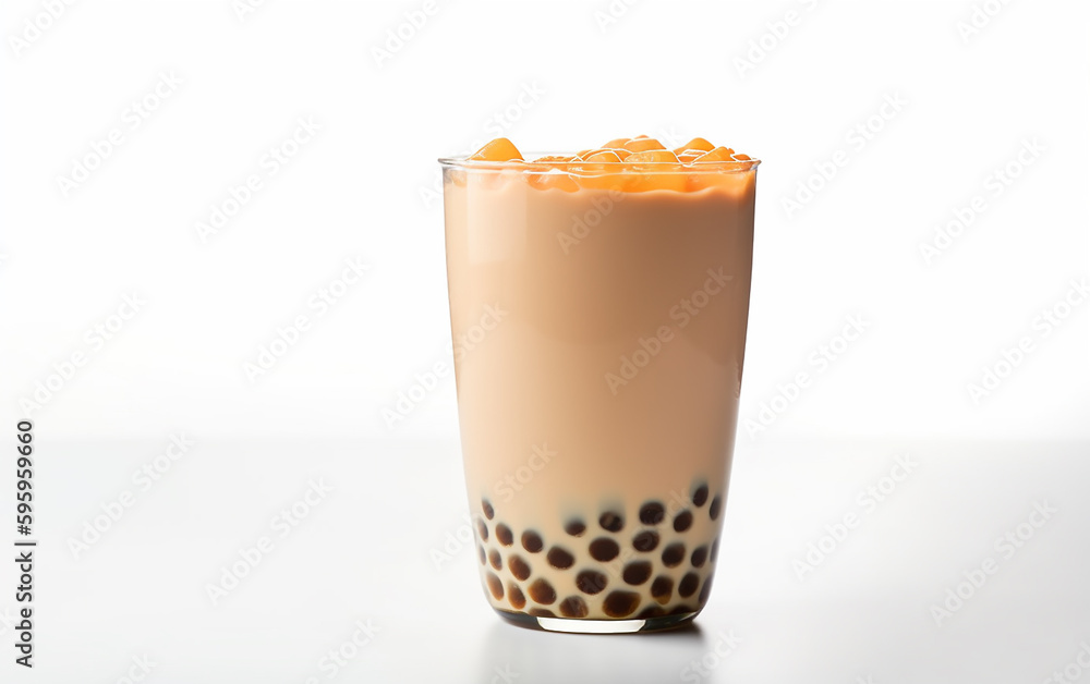 Drink with bubbles, delicious drinks, coffee and soft drinks with doodle style banner. Generative AI Drink with bubbles, delicious drinks, coffee and soft drinks with doodle style banner. Generative AI