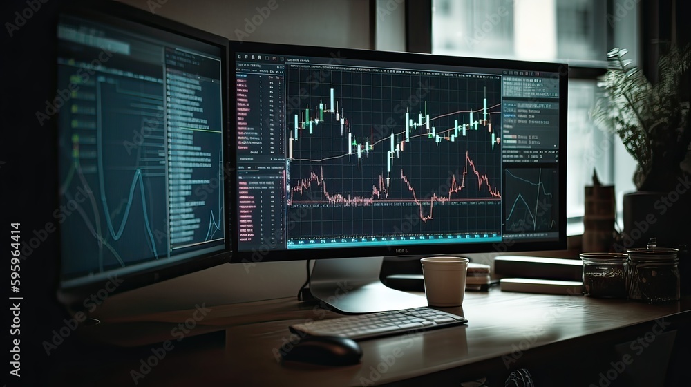 monitor on the monitor.Created with generative technology. monitor on the monitor.Created with generative technology.