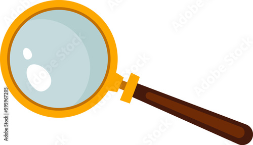 Magnifying Glass Illustration