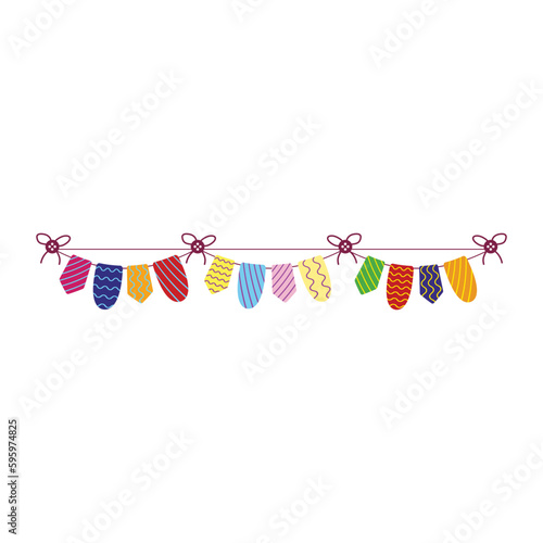 Party Bunting Illustration