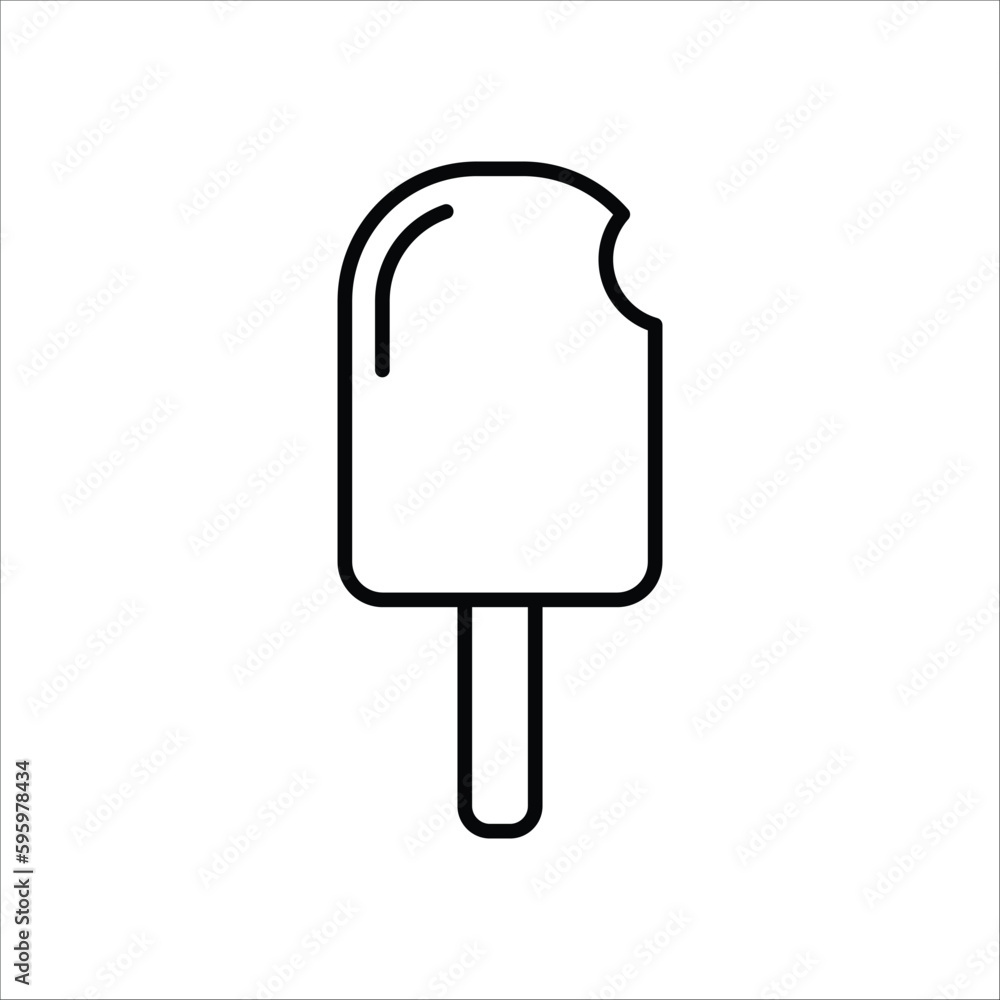 ice cream icon simple design art eps 10 ice cream icon simple design art eps 10