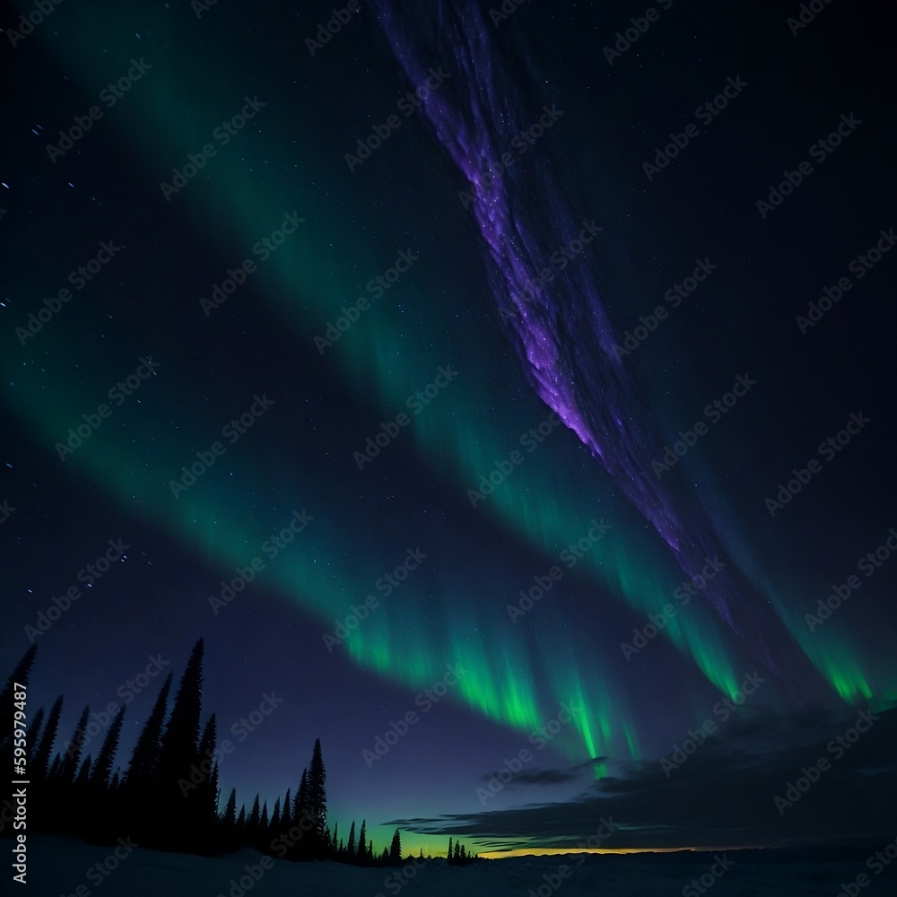 Aurora boreal polar Aurora boreal polar