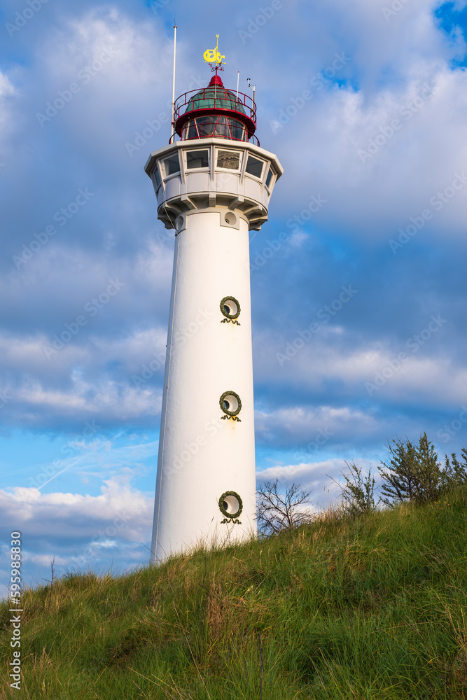 View of the landmark of Egmond aan Zee/NL, the lighthouse View of the landmark of Egmond aan Zee/NL, the lighthouse