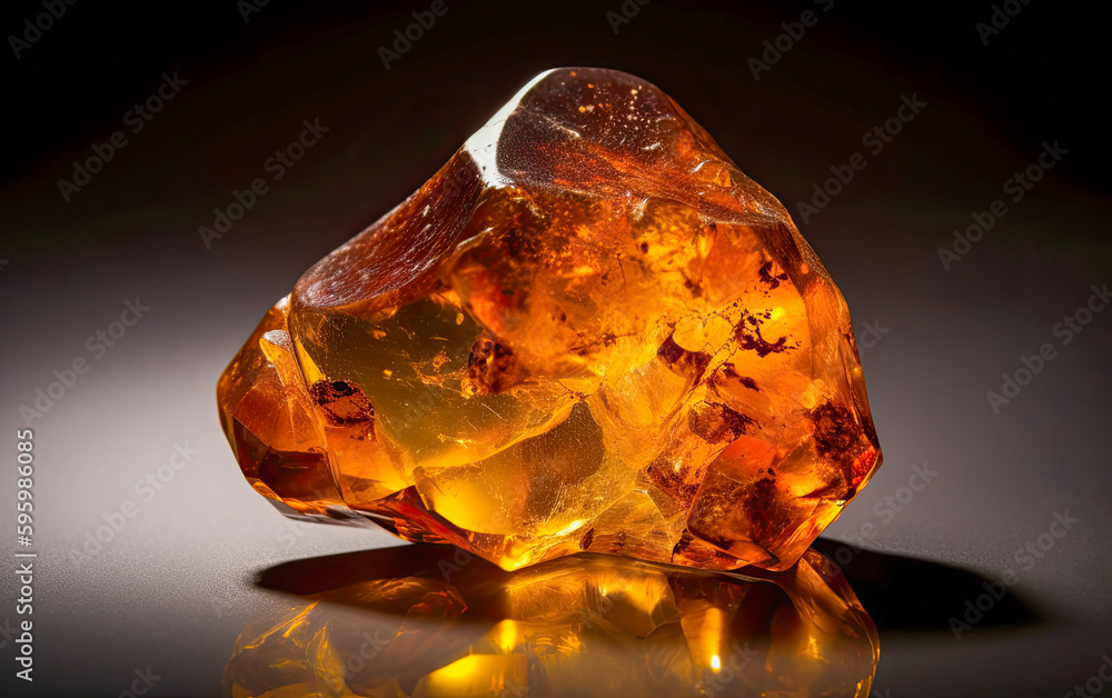 amber stone in black amber stone in black