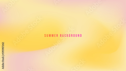 Abstract Gradient Summer Background