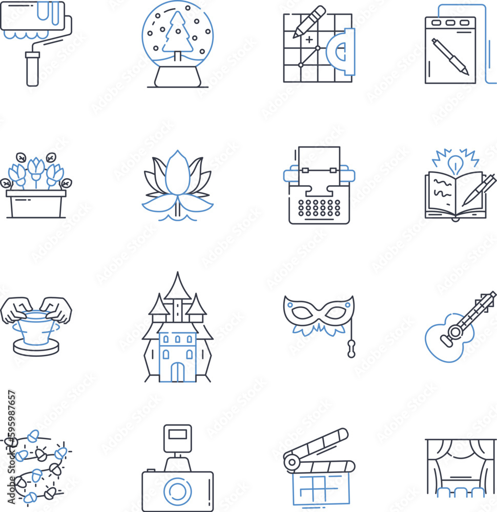 Marketing tactics line icons collection. Segmentation, Targeting, Positioning, Branding, Awareness, Differentiation, Promotion vector and linear illustration. Advertising,Publicity,Productivity Marketing tactics line icons collection. Segmentation, Targeting, Positioning, Branding, Awareness, Differentiation, Promotion vector and linear illustration. Advertising,Publicity,Productivity