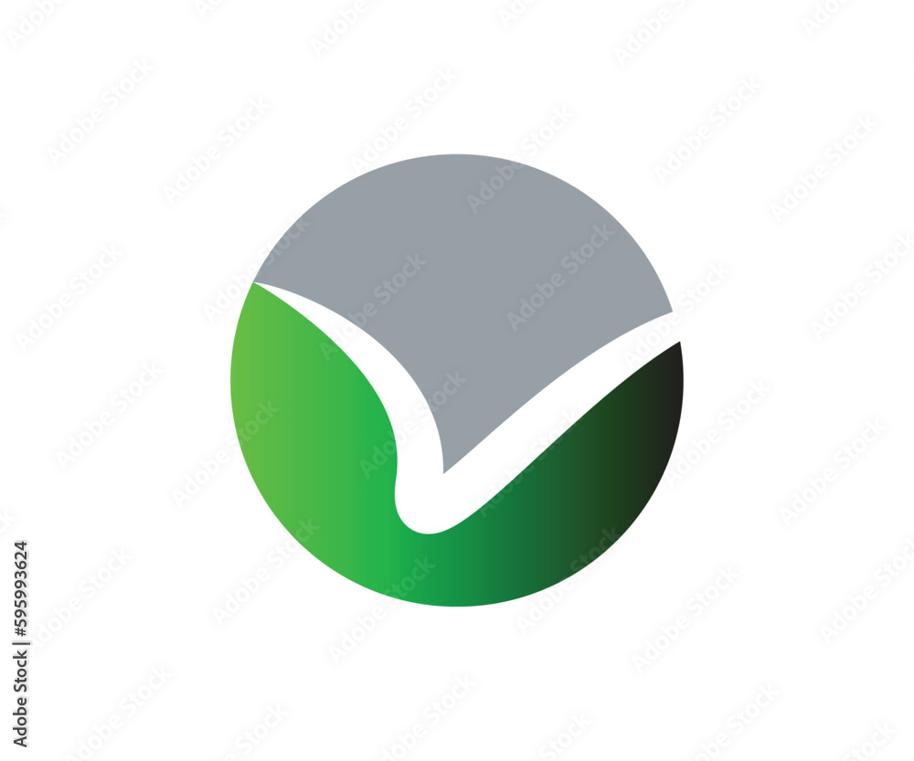 V letter vector templatel design V letter vector templatel design