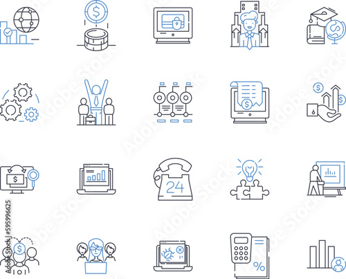 Human rights line icons collection. Equality, Freedom, Dignity, Justice, Liberty, Respect, Tolerance vector and linear illustration. Empathy,Compassion,Diversity outline signs set