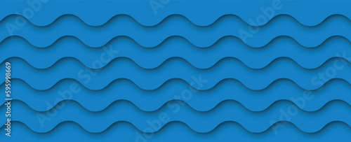 onde acqua, oceano, mare, concetto movimento dell'acqua