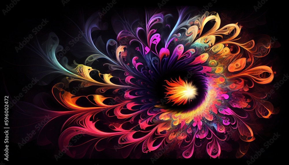 Vibrant Fractal-Inspired Explosion, Color & Light, Swirling Patterns, Energetic Abstract Wallpaper, Toon Shading, Flat Colors, Simplified Shapes, Bold Outlines, Soft Shadows, Generative AI Vibrant Fractal-Inspired Explosion, Color & Light, Swirling Patterns, Energetic Abstract Wallpaper, Toon Shading, Flat Colors, Simplified Shapes, Bold Outlines, Soft Shadows, Generative AI
