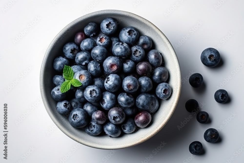 Blueberry in white bowl. Ingredients for juice, salad, dishes. Blueberry in white bowl. Ingredients for juice, salad, dishes.