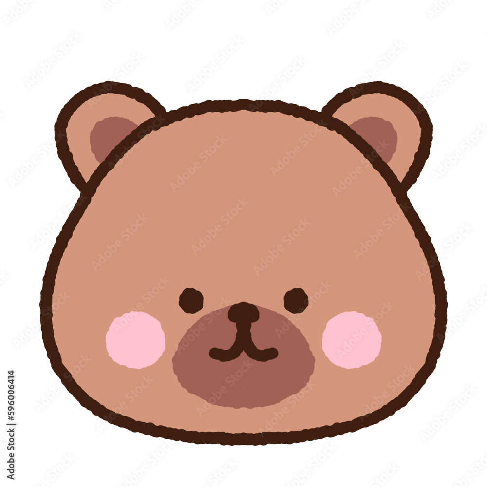 Cute baby brown teddy bear Cute baby brown teddy bear