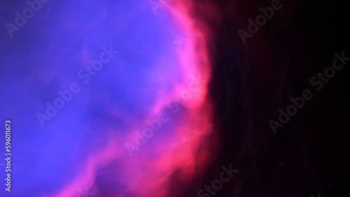 Space background with realistic nebula and shining stars. Colorful cosmos with stardust and milky way. Magic color galaxy. Infinite universe and starry night. 3d render 