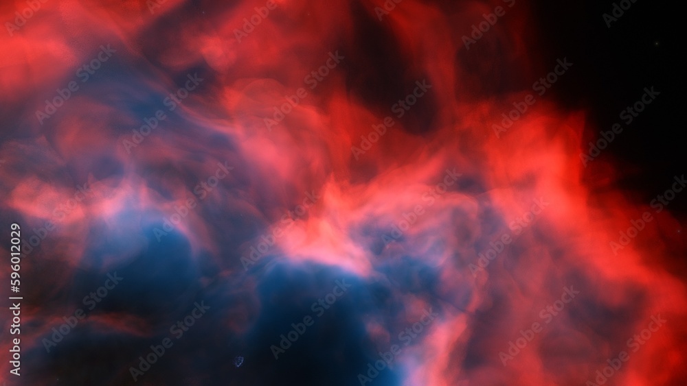 Fototapeta premium Night sky - Universe filled with stars, nebula and galaxy