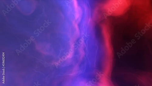 nebula gas cloud in deep outer space  science fiction illustration  colorful space background with stars 3d render