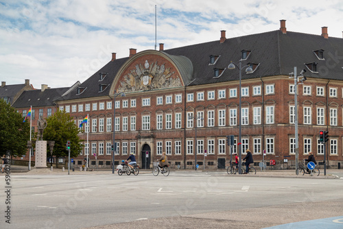 The building of the Ministry of Finance in Copenhagen.