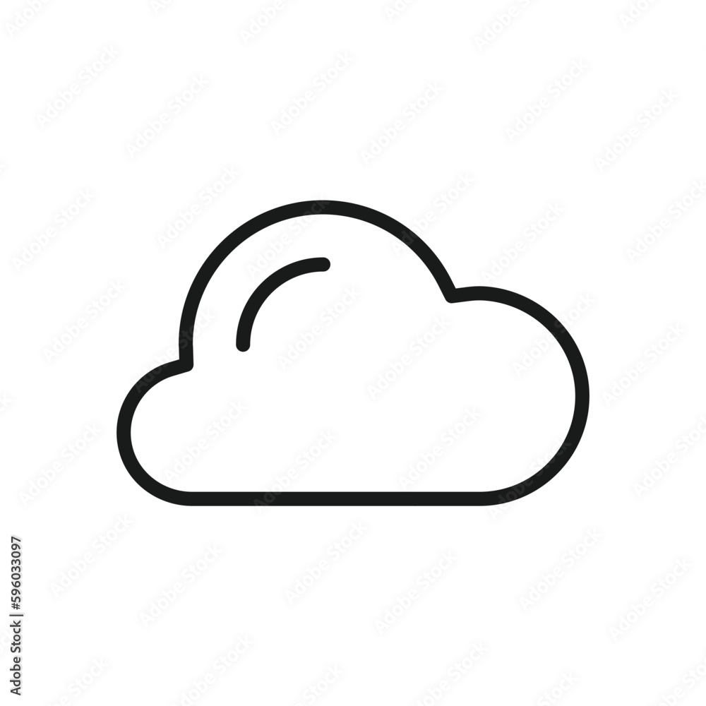 Climate vector icon. Cloud flat sign design. Meteorology weather icon. Cloud symbol pictogram. UX UI icon Climate vector icon. Cloud flat sign design. Meteorology weather icon. Cloud symbol pictogram. UX UI icon