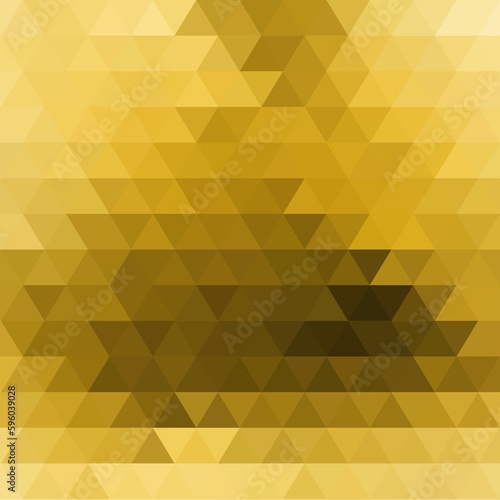 Golden triangles. Abstract background for presentation  advertising  brochures  etc. eps 10