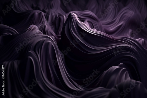 Abstract background. Abstract 3d dark purple background. Dark 3d wallpaper