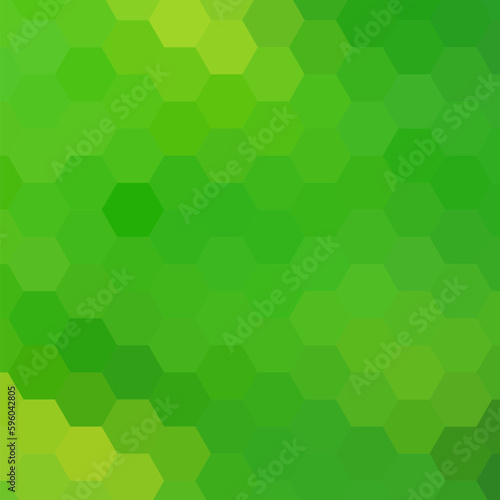 Green background for advertising. Color honeycomb. eps 10