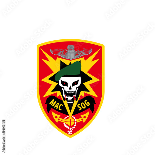 MAC V SOG Special Forces Patch Vietnam