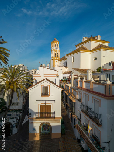 iglesia de la Encarnación en centro de la ciudad de Marbella, Andalucía © Antonio ciero