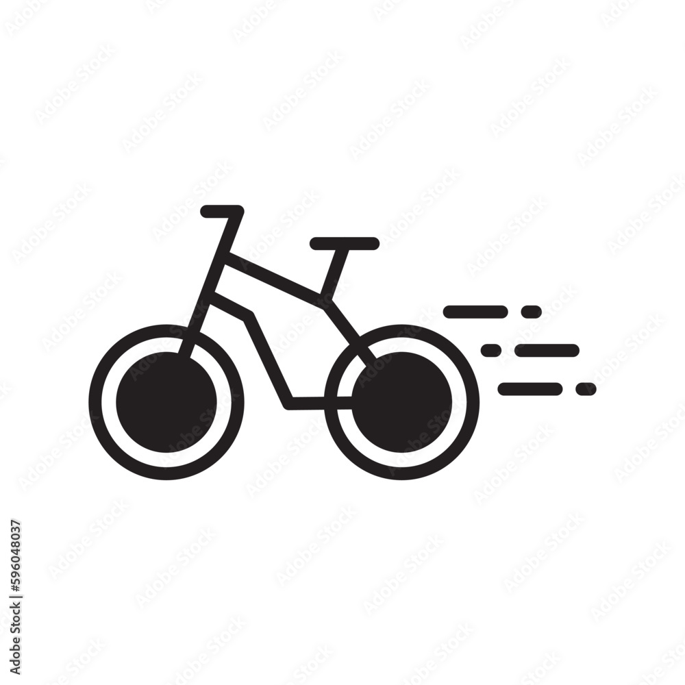 Bicycle vector icon. Bicycle flat sign design. Bicycle symbol pictogram. UX UI icon Bicycle vector icon. Bicycle flat sign design. Bicycle symbol pictogram. UX UI icon