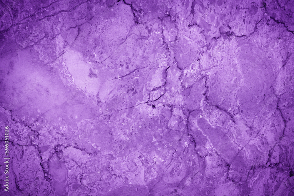 natural texture of marble purple color polished slice mineral. 