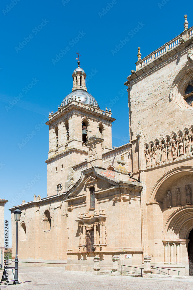 Main facade of Santa Maria Cathedral, in Ciudad Rodrigo