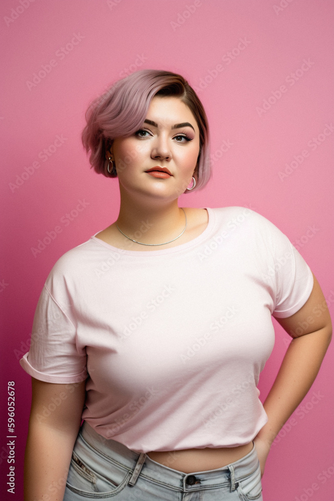 beautiful-young-chubby-woman-seventeen-years-old-short-hair-with