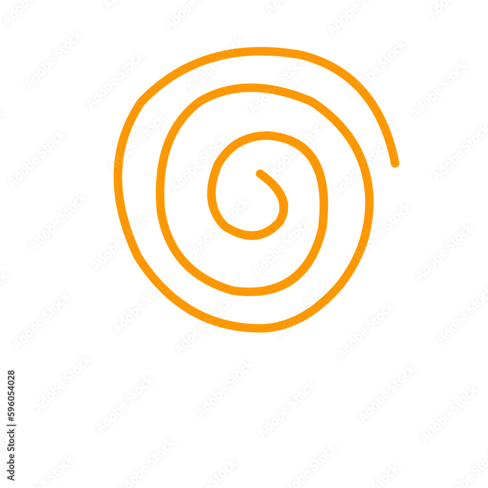 Abstract Spiral Line Abstract Spiral Line