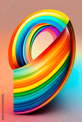 abstract rainbow background