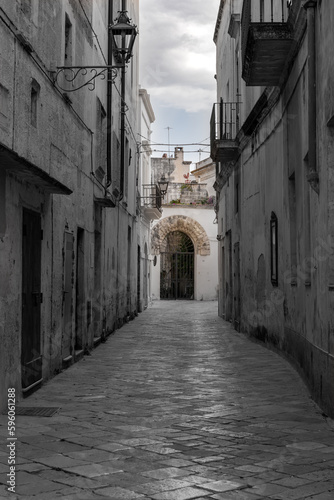 Nardò view of the alleys of the historical centre. © iannonegerardo69