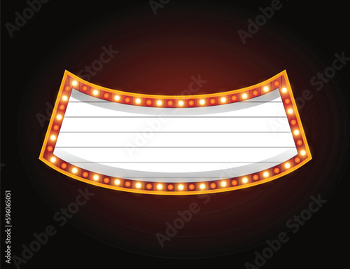 Now hiring banner neon sign