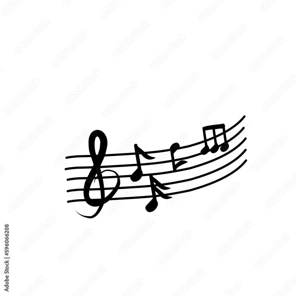 Doodle Music Note 