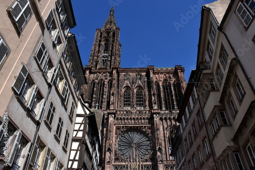 Das Münster in der Altstadt von Straßburg